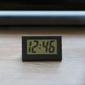 Mini LCD Digital Table Dashboard Desk Electronic Clock for Desktop
