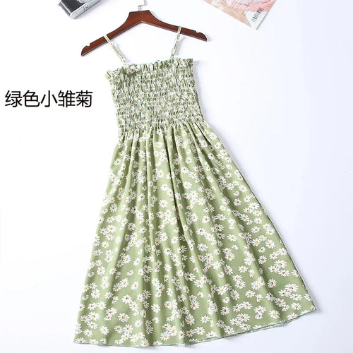 Summer Chiffon Camisole Sleeveless Dress Women Mini Dresses Fashion