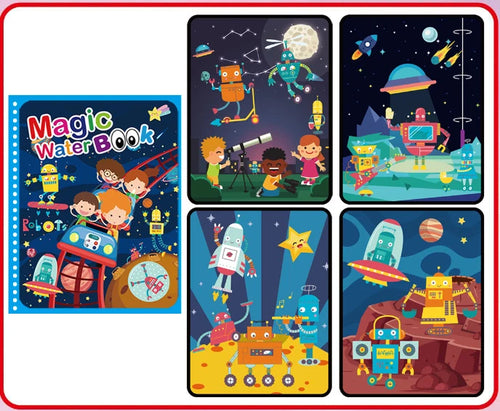 NEW Kids Magic Water Drawing Books Coloring Books Painting Toys for