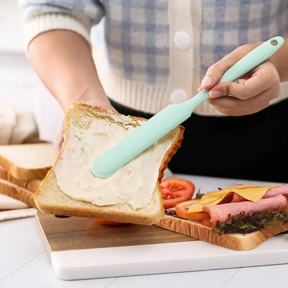 One-Piece Spatulaall-In-One Silicone Cake Buttercream Spatulabutter