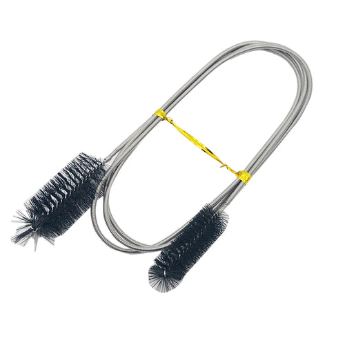 Aquarium Cleaning Brush for Water Hose Lily Pipe Air Tube Stainless