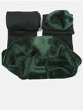 Women Winter Leggings Warm Leggins High Waist Solid Color Velvet Women