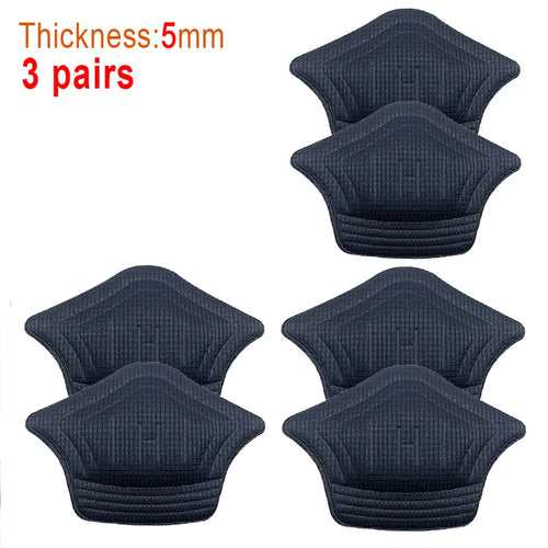 3pair/6pcs Insoles Patch Heel Pads for Sport Shoes Back Sticker