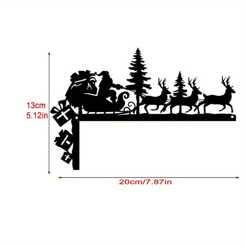 1pc Modern Metal Toilet Door Sign - Stylish Thinking Room Wall