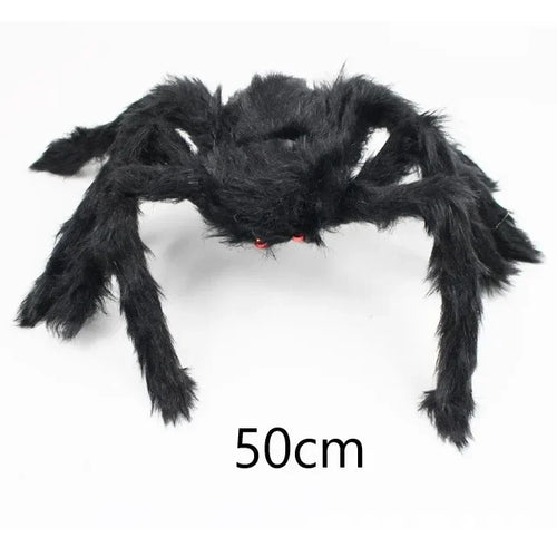 Halloween Big Plush Spider Halloween Decoration Party Props Outdoor