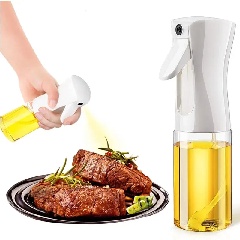 200/300/500ml Oil Spray Bottle BBQ Cooking Olive Oil Sprayer Plastic
