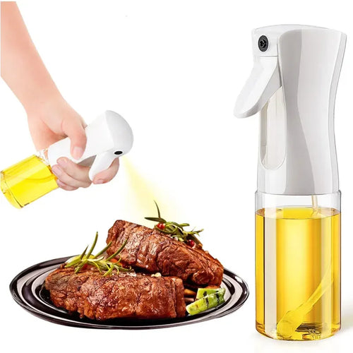 200/300/500ml Oil Spray Bottle BBQ Cooking Olive Oil Sprayer Plastic