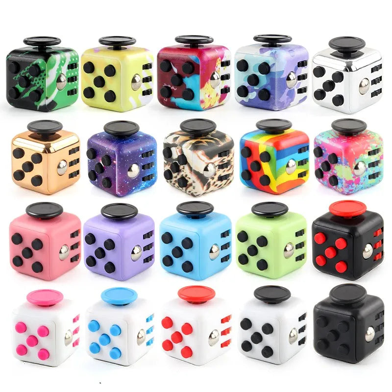 New Antistress Fidget Compression Sensory  New Novelty Magic Dice Toys