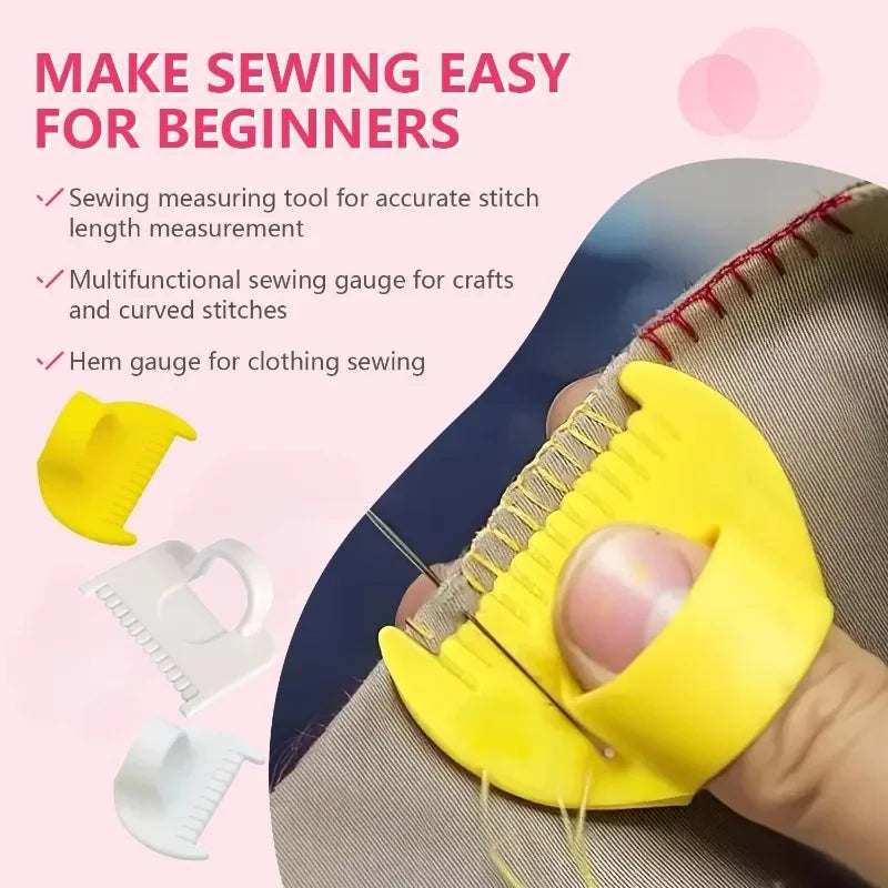 DIY Sewing Guide Template Kit for Consistent Stitches – 3mm Spacing