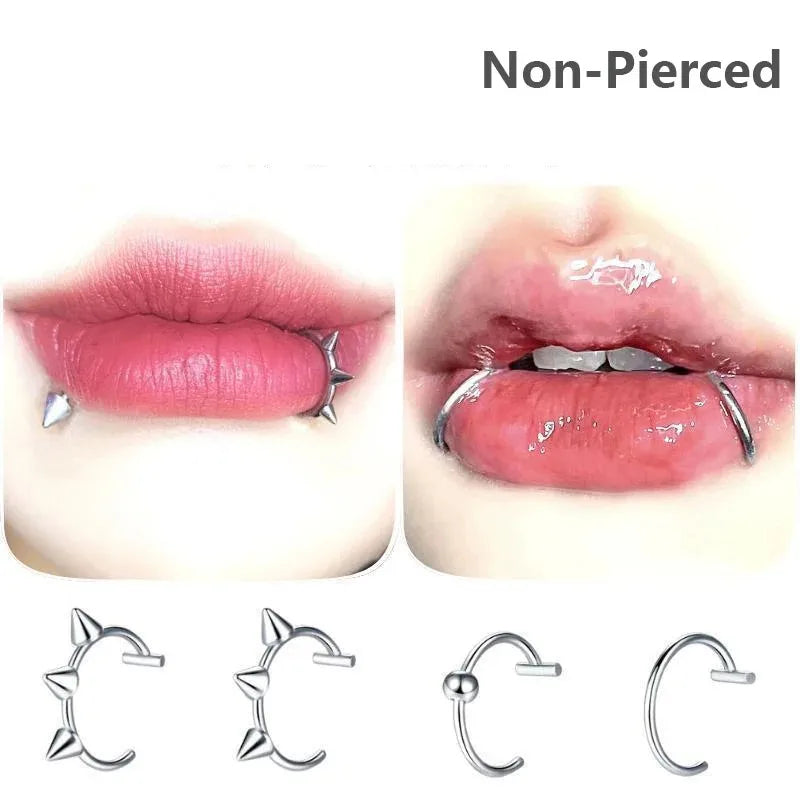 1Pc Gold-Color Nose Piercing Body Jewelry For Women Men, Fashion