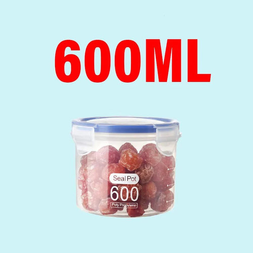 Plastic Sealed Tank Large Capacity Crisper Kitchen Organize Grain