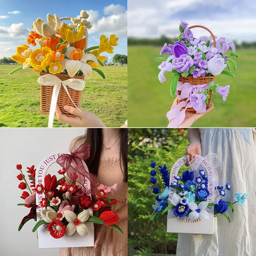 100pcs Colorful Chenille Stems Pipe Cleaners Plush Tinsel Stem Wired