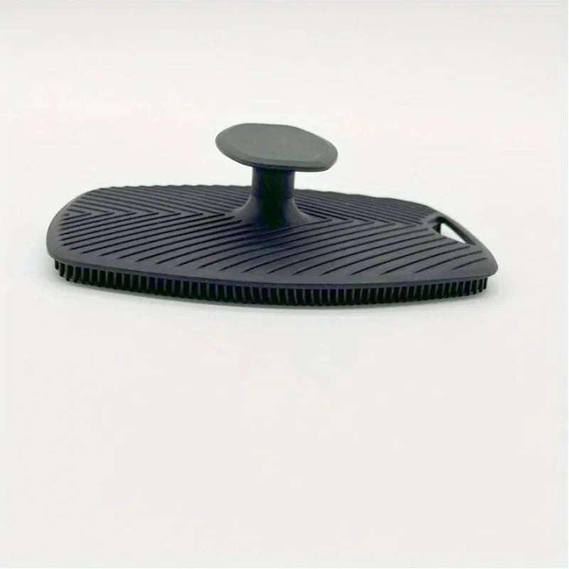Exfoliating Silicone Cleansing Brush Body Scrubber Cleans Massages