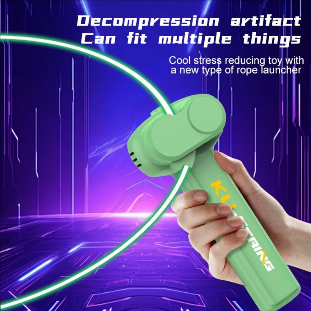 Glow-in-the-dark fun electric rope thruster children's outdoor new