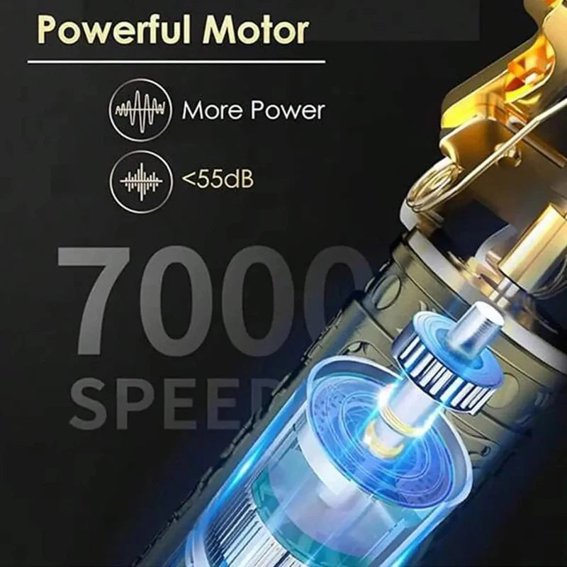 Vintage Hair Cutting Machine Cordless Trimmer portable USB Fast