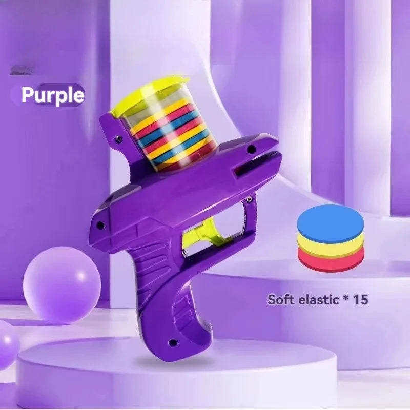 Children'S UFO Radish Gun Toy Bullet Gun Safety EVA Outdoor Toy Bullet