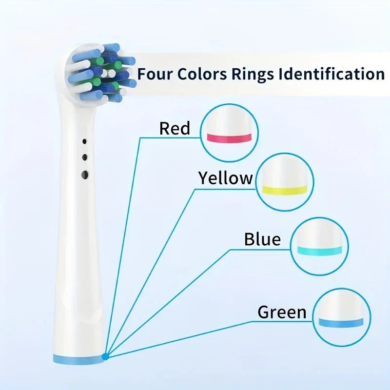4/12/16 Pcs Replacement Toothbrush Heads Compatible with Oral-B Braun