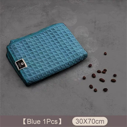 1/4pc Coffee Bar Barista Cleaning Towel Super Absorbent Microfiber