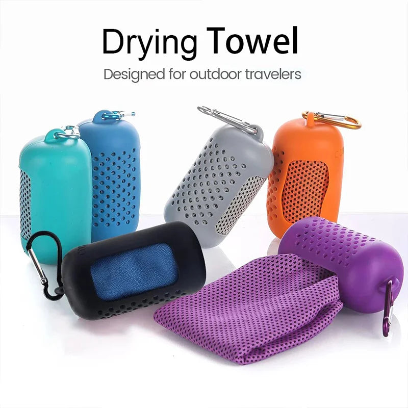Cooling Towel Breathable Chilly Towel Sports Towel With Storage Box