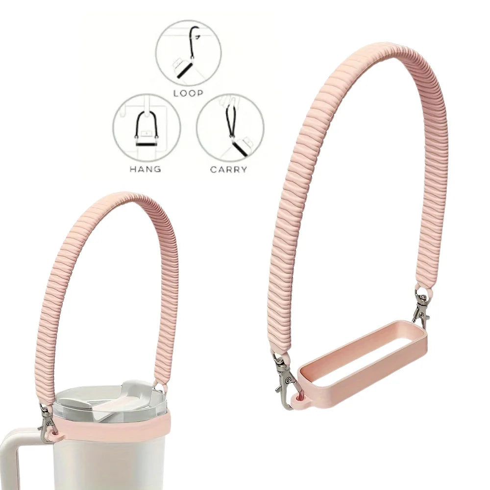 Water Bottle Handle Water Bottle Sling Carrier Holder Strap Soft