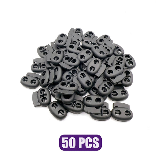 Plastic Cord Lock Stopper Toggle Clip for Drawstring Elastic Lanyard