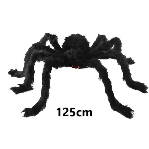 Halloween Big Plush Spider Halloween Decoration Party Props Outdoor