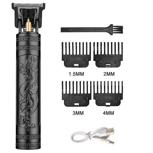 Vintage Hair Cutting Machine Cordless Trimmer portable USB Fast