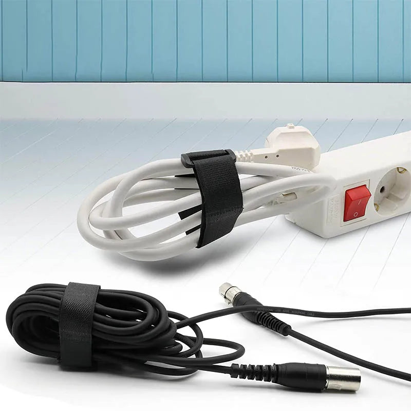 10pcs Reusable Cable Straps Multipurpose Quality Hook and Loop