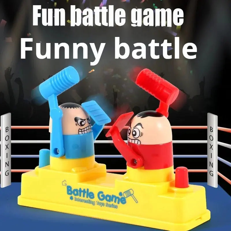 1pc Children's Head Knocking Little Man Fighting Red and Blue Attack