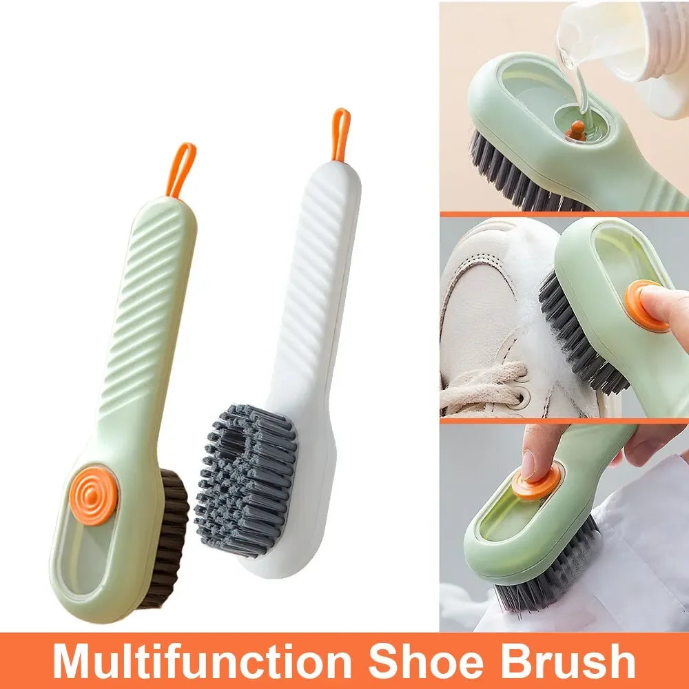 Multifunction Cleaning Shoe Brush Soft Automatic Liquid Shoe Brush