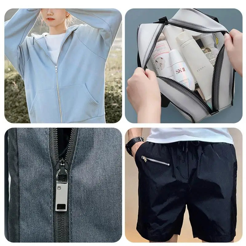 4pcs/8pcs Detachable Zipper Pull, Multi Color Replacement Zipper Accs