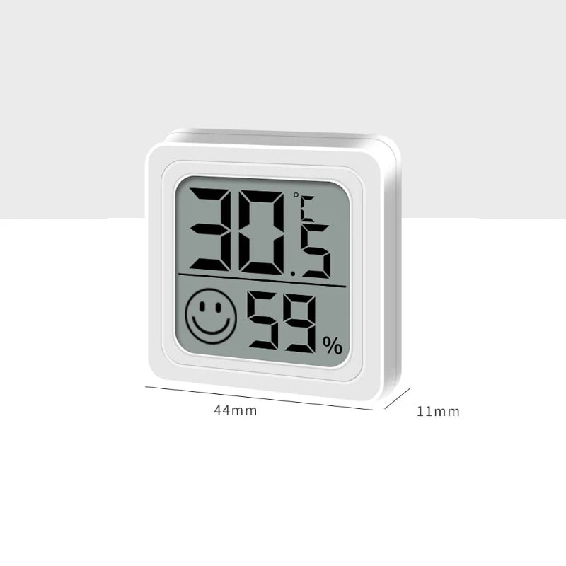Mini Digital LCD Thermometer and Hygrometer - Indoor High Accuracy