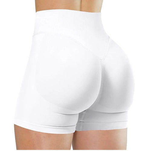 Summer High Waisted Yoga Shorts Fashionable and Sexy Running Fitness