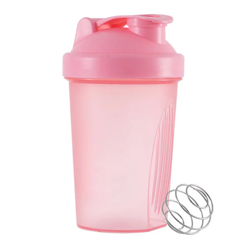 400ML Blender Shaker Bottle with Scale Protein Shakes Leakproof for