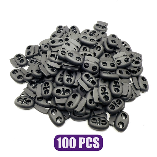Plastic Cord Lock Stopper Toggle Clip for Drawstring Elastic Lanyard