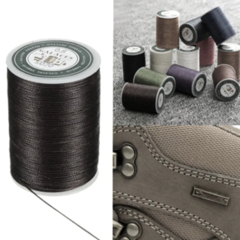 0.8mm 90m Waxed Thread Repair Cord String DIY Handmade Sewing Leather