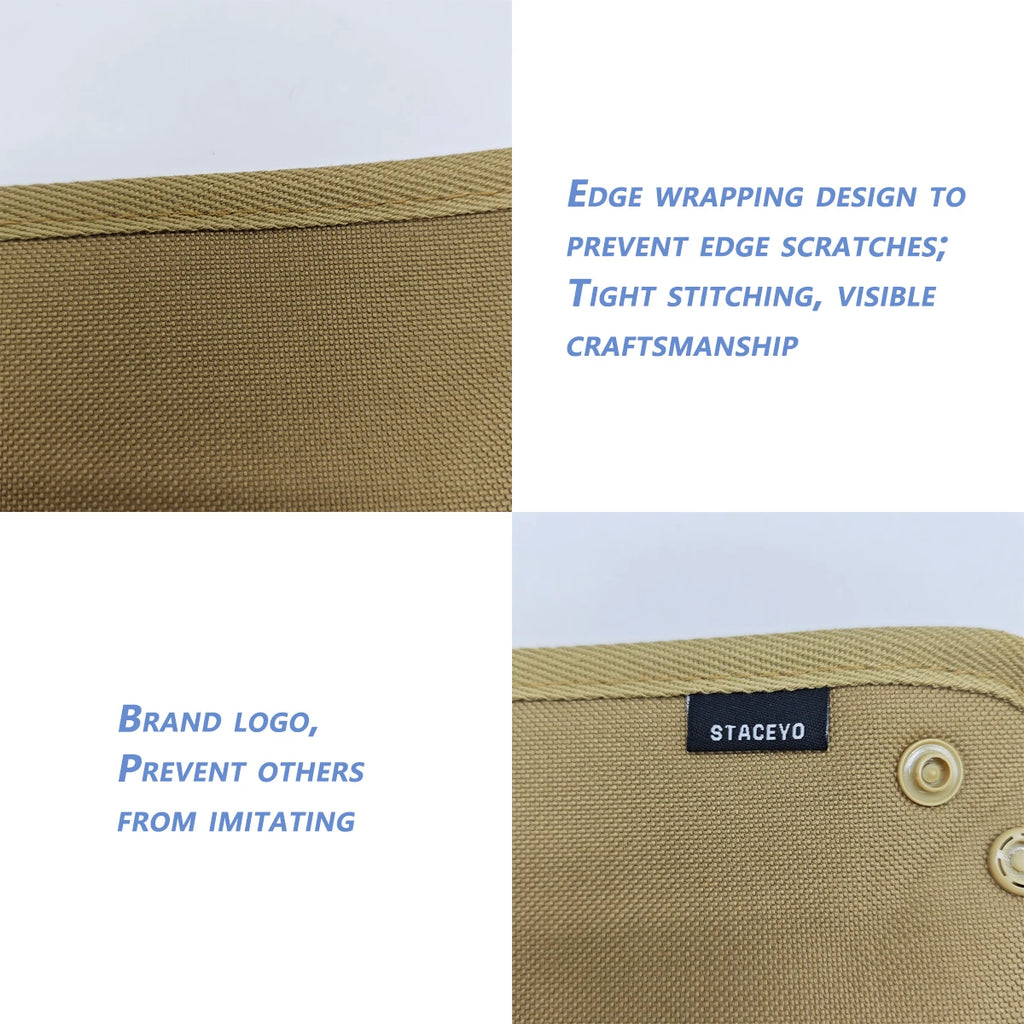 1PC khaki office desktop storage tray, home tools for organization,