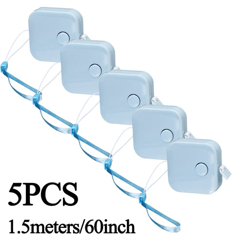 1.5M Portable Tape Measure Small Jewelry measurement Ruler for Weight