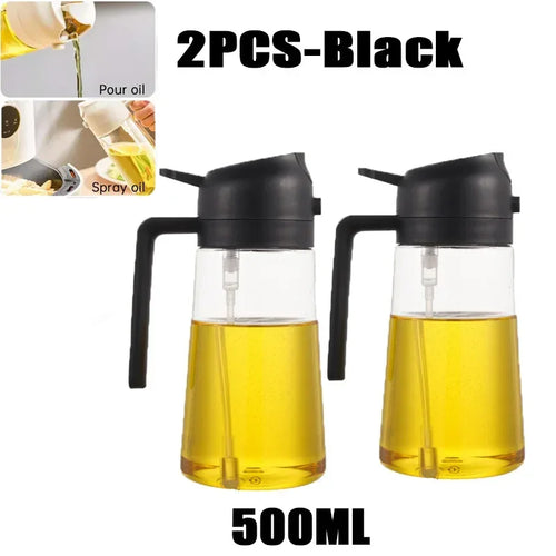 Oil Dispenser Seasoning Accessories Oil Cruet Bottle Oil Spray Kitchen