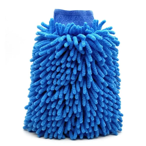 Microfiber Car Wash Mitt Double Sided Chenille Auto Gloves Ultra
