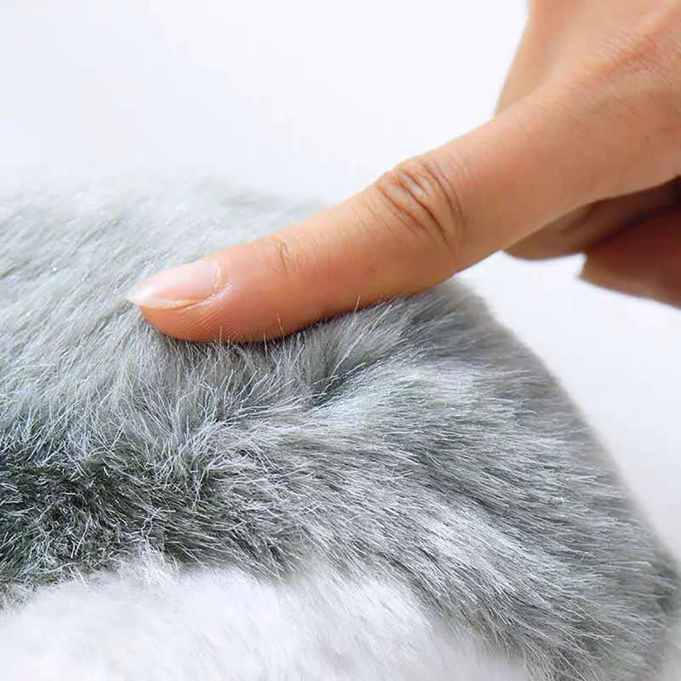 Car Dashboard Ornaments Decor Cute Simulation Plush Cats Dogs Toy