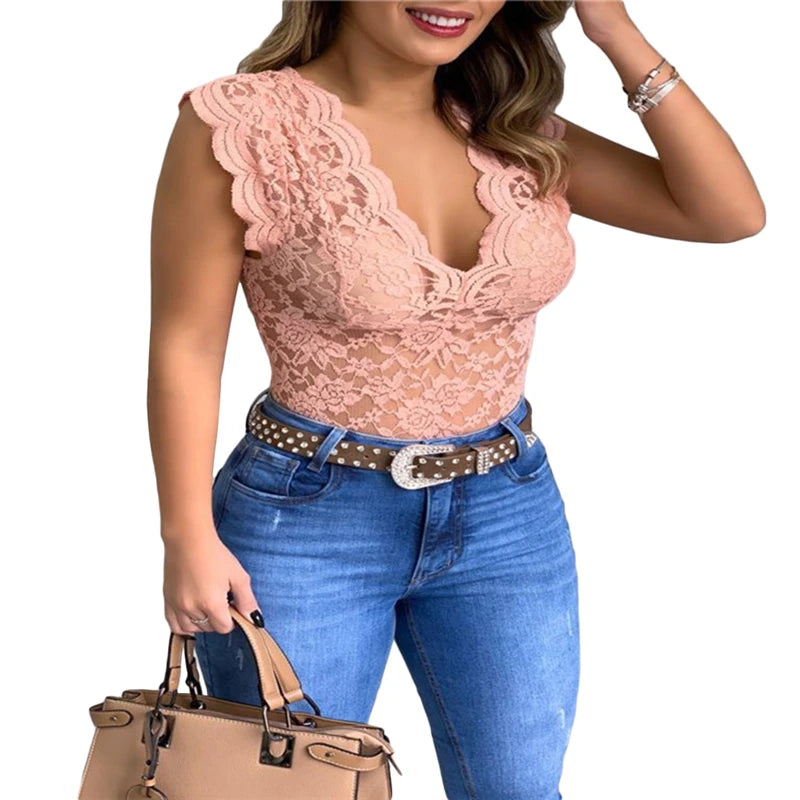 Women Summer Sexy Lace Crochet Cardigan Casual Solid Color Tops Female