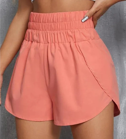 Boxer Shorts for Women Teen-girls Light Weight Pull-on High Rise