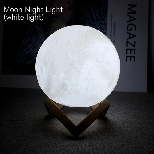 Book Light LED Moon Light Galaxy Light, Moon Night Light, Girl, Boy,