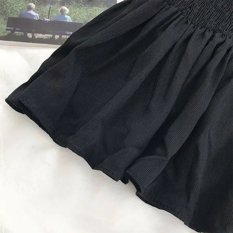 Sexy Tank Top Bow Halter Crop Tops Women Summer Folds Camis Backless