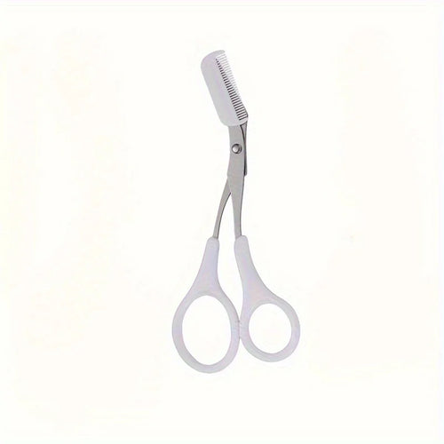 Eyebrow Trimmer, Stainless Steel Eyebrow Scissors With Comb, Eyebrow
