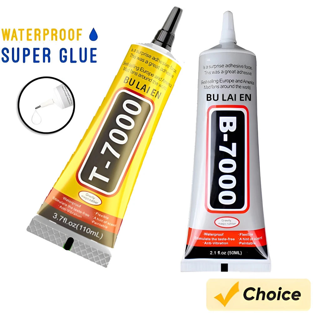 15ML 50ML 110ML B-7000 Clear Contact Phone Repair Adhesive Universal