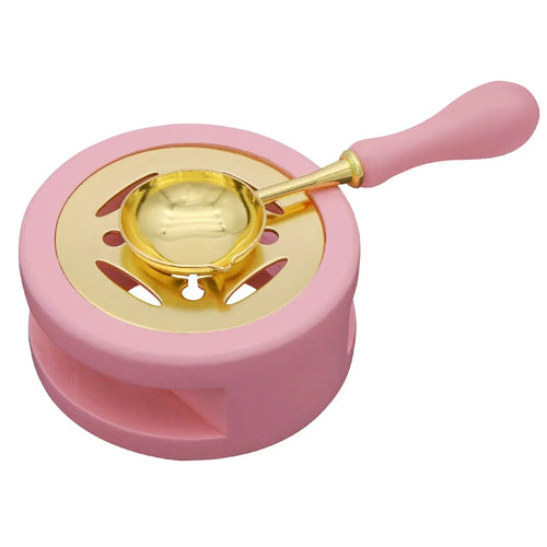 1set Wax Seal Warmer,Wax Seal Kit with Wax Seal Spoon for Melting Wax