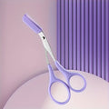 Eyebrow Trimmer, Stainless Steel Eyebrow Scissors With Comb, Eyebrow
