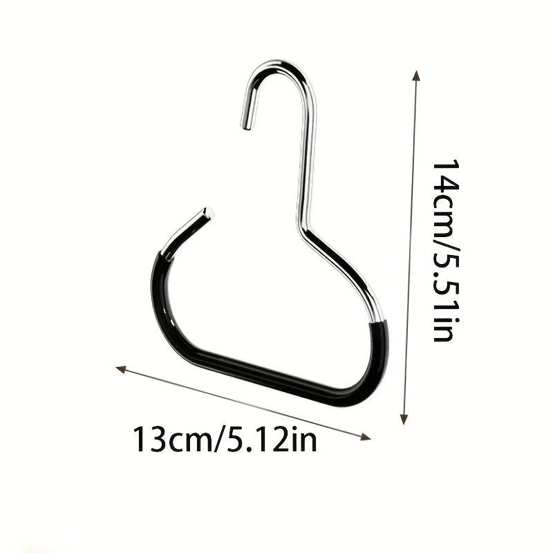1/2/5pcsVersatile Manganese Steel Round Hook - Perfect for Hats, Ties,